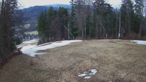 Skiareál Karolinka - Prostřední část sjezdovky a snowpark - 25.3.2026 v 17:02 Skiareál Karolinka - Prostřední část sjezdovky a snowpark - 25.3.2026 v 17:02