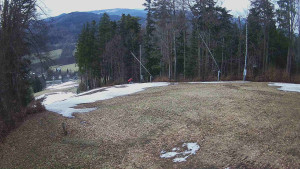 Skiareál Karolinka - Prostřední část sjezdovky a snowpark - 25.3.2026 v 17:05 Skiareál Karolinka - Prostřední část sjezdovky a snowpark - 25.3.2026 v 17:05