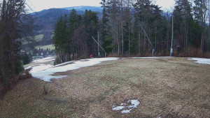 Skiareál Karolinka - Prostřední část sjezdovky a snowpark - 25.3.2026 v 17:10 Skiareál Karolinka - Prostřední část sjezdovky a snowpark - 25.3.2026 v 17:10