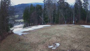 Skiareál Karolinka - Prostřední část sjezdovky a snowpark - 25.3.2026 v 17:25 Skiareál Karolinka - Prostřední část sjezdovky a snowpark - 25.3.2026 v 17:25