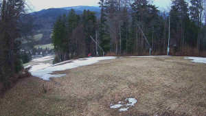 Skiareál Karolinka - Prostřední část sjezdovky a snowpark - 25.3.2026 v 17:40 Skiareál Karolinka - Prostřední část sjezdovky a snowpark - 25.3.2026 v 17:40