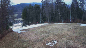 Skiareál Karolinka - Prostřední část sjezdovky a snowpark - 25.3.2026 v 17:45 Skiareál Karolinka - Prostřední část sjezdovky a snowpark - 25.3.2026 v 17:45