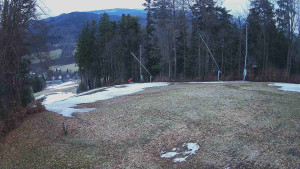 Skiareál Karolinka - Prostřední část sjezdovky a snowpark - 25.3.2026 v 17:50 Skiareál Karolinka - Prostřední část sjezdovky a snowpark - 25.3.2026 v 17:50