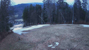 Skiareál Karolinka - Prostřední část sjezdovky a snowpark - 25.3.2026 v 18:10 Skiareál Karolinka - Prostřední část sjezdovky a snowpark - 25.3.2026 v 18:10