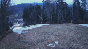 Skiareál Karolinka - Prostřední část sjezdovky a snowpark - 25.3.2026 v 18:25 Skiareál Karolinka - Prostřední část sjezdovky a snowpark - 25.3.2026 v 18:25
