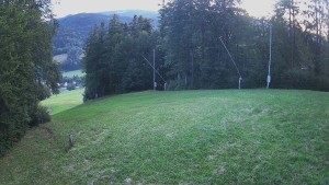 Karolinka Ski Resort - The middle section of the ski slope and the snowpark - 21.7.2026 v 04:55 Karolinka Ski Resort - The middle section of the ski slope and the snowpark - 21.7.2026 v 04:55