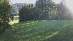 Karolinka Ski Resort - The middle section of the ski slope and the snowpark - 21.7.2026 v 06:55 Karolinka Ski Resort - The middle section of the ski slope and the snowpark - 21.7.2026 v 06:55