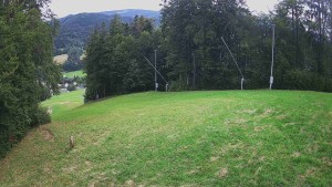 Karolinka Ski Resort - The middle section of the ski slope and the snowpark - 21.7.2026 v 11:55 Karolinka Ski Resort - The middle section of the ski slope and the snowpark - 21.7.2026 v 11:55