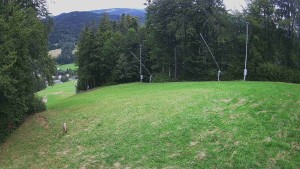 Karolinka Ski Resort - The middle section of the ski slope and the snowpark - 21.7.2026 v 13:10 Karolinka Ski Resort - The middle section of the ski slope and the snowpark - 21.7.2026 v 13:10