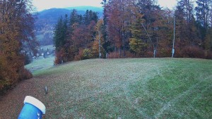 Karolinka Ski Resort - The middle section of the ski slope and the snowpark - 30.10.2026 v 06:40 Karolinka Ski Resort - The middle section of the ski slope and the snowpark - 30.10.2026 v 06:40