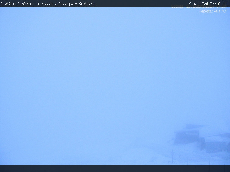 Sněžka - Sněžka - lanovka z Pece pod Sněžkou - 20.4.2024 v 05:00