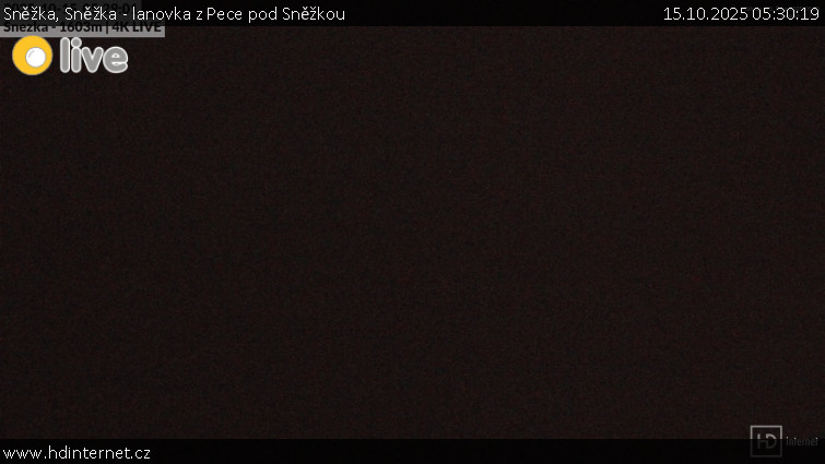 Sněžka - Sněžka - lanovka z Pece pod Sněžkou - 15.10.2025 v 05:30 Sněžka - Sněžka - lanovka z Pece pod Sněžkou - 15.10.2025 v 05:30