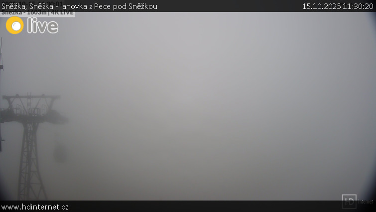 Sněžka - Sněžka - lanovka z Pece pod Sněžkou - 15.10.2025 v 11:30 Sněžka - Sněžka - lanovka z Pece pod Sněžkou - 15.10.2025 v 11:30