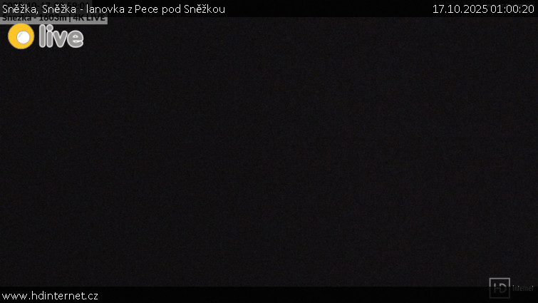 Sněžka - Sněžka - lanovka z Pece pod Sněžkou - 17.10.2025 v 01:00 Sněžka - Sněžka - lanovka z Pece pod Sněžkou - 17.10.2025 v 01:00
