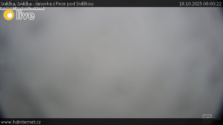 Sněžka - Sněžka - lanovka z Pece pod Sněžkou - 18.10.2025 v 08:00 Sněžka - Sněžka - lanovka z Pece pod Sněžkou - 18.10.2025 v 08:00