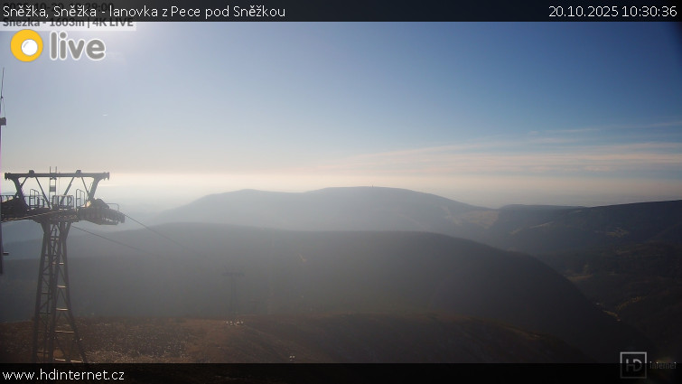 Sněžka - Sněžka - lanovka z Pece pod Sněžkou - 20.10.2025 v 10:30 Sněžka - Sněžka - lanovka z Pece pod Sněžkou - 20.10.2025 v 10:30