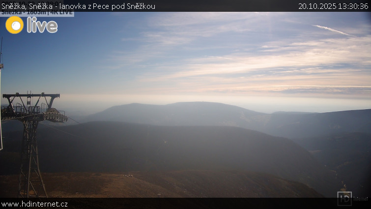 Sněžka - Sněžka - lanovka z Pece pod Sněžkou - 20.10.2025 v 13:30 Sněžka - Sněžka - lanovka z Pece pod Sněžkou - 20.10.2025 v 13:30