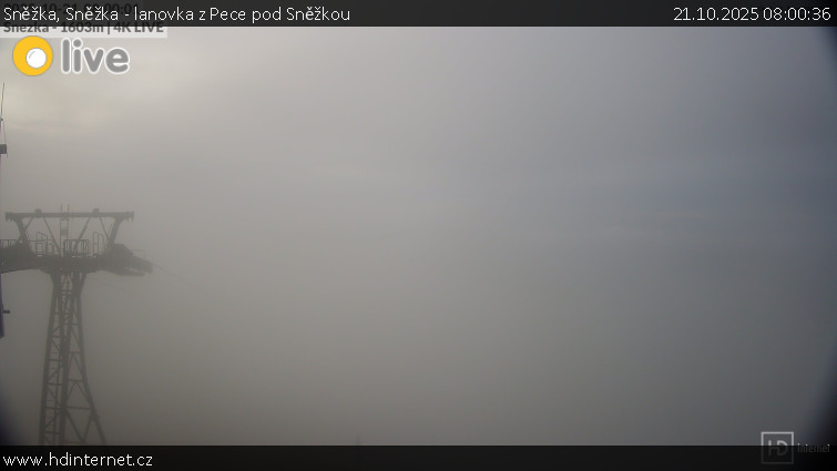 Sněžka - Sněžka - lanovka z Pece pod Sněžkou - 21.10.2025 v 08:00 Sněžka - Sněžka - lanovka z Pece pod Sněžkou - 21.10.2025 v 08:00