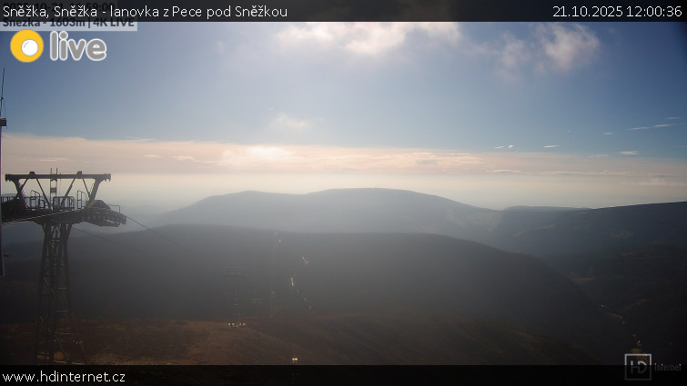 Sněžka - Sněžka - lanovka z Pece pod Sněžkou - 21.10.2025 v 12:00 Sněžka - Sněžka - lanovka z Pece pod Sněžkou - 21.10.2025 v 12:00