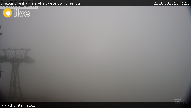 Sněžka - Sněžka - lanovka z Pece pod Sněžkou - 21.10.2025 v 13:45 Sněžka - Sněžka - lanovka z Pece pod Sněžkou - 21.10.2025 v 13:45