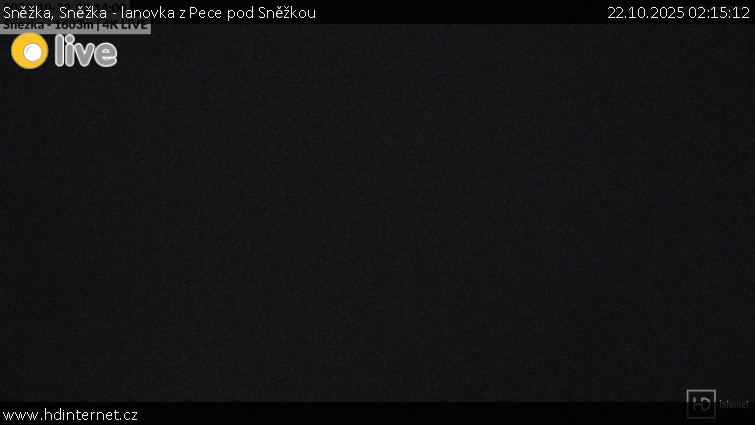 Sněžka - Sněžka - lanovka z Pece pod Sněžkou - 22.10.2025 v 02:15 Sněžka - Sněžka - lanovka z Pece pod Sněžkou - 22.10.2025 v 02:15