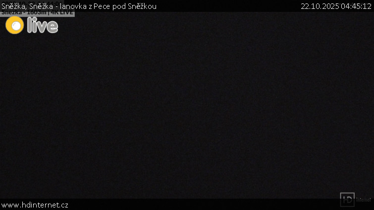 Sněžka - Sněžka - lanovka z Pece pod Sněžkou - 22.10.2025 v 04:45 Sněžka - Sněžka - lanovka z Pece pod Sněžkou - 22.10.2025 v 04:45
