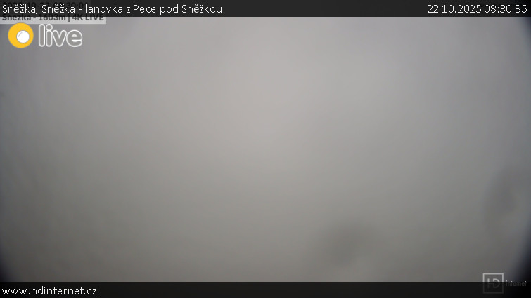 Sněžka - Sněžka - lanovka z Pece pod Sněžkou - 22.10.2025 v 08:30 Sněžka - Sněžka - lanovka z Pece pod Sněžkou - 22.10.2025 v 08:30