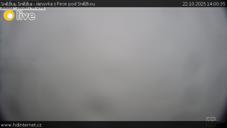Sněžka - Sněžka - lanovka z Pece pod Sněžkou - 22.10.2025 v 14:00 Sněžka - Sněžka - lanovka z Pece pod Sněžkou - 22.10.2025 v 14:00