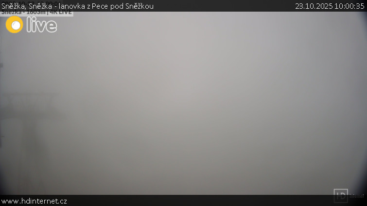 Sněžka - Sněžka - lanovka z Pece pod Sněžkou - 23.10.2025 v 10:00 Sněžka - Sněžka - lanovka z Pece pod Sněžkou - 23.10.2025 v 10:00