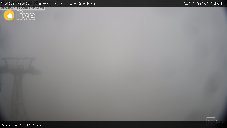 Sněžka - Sněžka - lanovka z Pece pod Sněžkou - 24.10.2025 v 09:45 Sněžka - Sněžka - lanovka z Pece pod Sněžkou - 24.10.2025 v 09:45