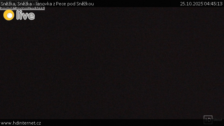 Sněžka - Sněžka - lanovka z Pece pod Sněžkou - 25.10.2025 v 04:45 Sněžka - Sněžka - lanovka z Pece pod Sněžkou - 25.10.2025 v 04:45