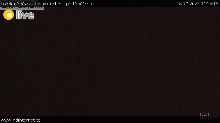 Sněžka - Sněžka - lanovka z Pece pod Sněžkou - 26.10.2025 v 04:15 Sněžka - Sněžka - lanovka z Pece pod Sněžkou - 26.10.2025 v 04:15