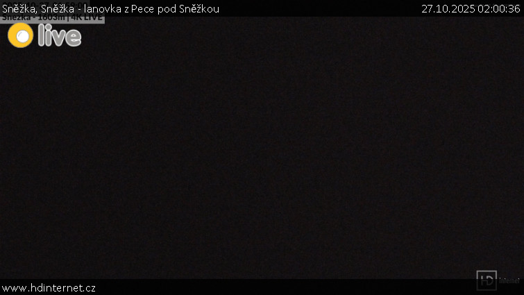 Sněžka - Sněžka - lanovka z Pece pod Sněžkou - 27.10.2025 v 02:00 Sněžka - Sněžka - lanovka z Pece pod Sněžkou - 27.10.2025 v 02:00