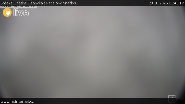 Sněžka - Sněžka - lanovka z Pece pod Sněžkou - 28.10.2025 v 11:45 Sněžka - Sněžka - lanovka z Pece pod Sněžkou - 28.10.2025 v 11:45