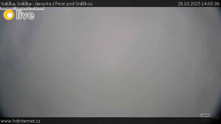 Sněžka - Sněžka - lanovka z Pece pod Sněžkou - 29.10.2025 v 14:00 Sněžka - Sněžka - lanovka z Pece pod Sněžkou - 29.10.2025 v 14:00