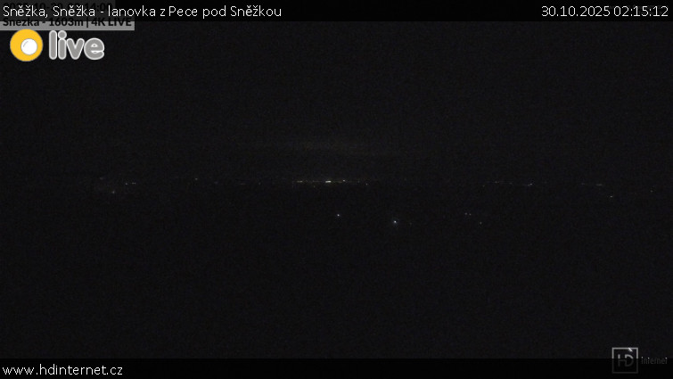 Sněžka - Sněžka - lanovka z Pece pod Sněžkou - 30.10.2025 v 02:15 Sněžka - Sněžka - lanovka z Pece pod Sněžkou - 30.10.2025 v 02:15