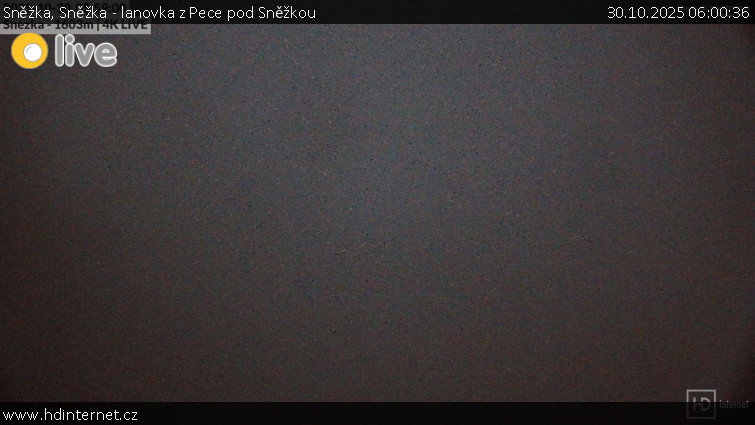 Sněžka - Sněžka - lanovka z Pece pod Sněžkou - 30.10.2025 v 06:00 Sněžka - Sněžka - lanovka z Pece pod Sněžkou - 30.10.2025 v 06:00