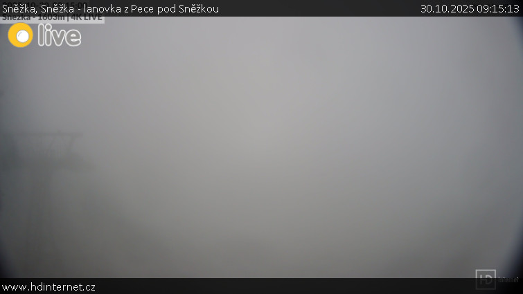 Sněžka - Sněžka - lanovka z Pece pod Sněžkou - 30.10.2025 v 09:15 Sněžka - Sněžka - lanovka z Pece pod Sněžkou - 30.10.2025 v 09:15