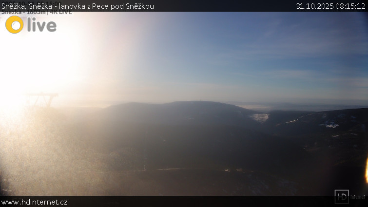 Sněžka - Sněžka - lanovka z Pece pod Sněžkou - 31.10.2025 v 08:15 Sněžka - Sněžka - lanovka z Pece pod Sněžkou - 31.10.2025 v 08:15