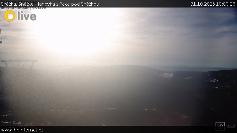 Sněžka - Sněžka - lanovka z Pece pod Sněžkou - 31.10.2025 v 10:00 Sněžka - Sněžka - lanovka z Pece pod Sněžkou - 31.10.2025 v 10:00