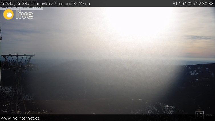 Sněžka - Sněžka - lanovka z Pece pod Sněžkou - 31.10.2025 v 12:30 Sněžka - Sněžka - lanovka z Pece pod Sněžkou - 31.10.2025 v 12:30