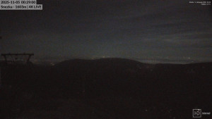 Sněžka - Sněžka - lanovka z Pece pod Sněžkou - 5.11.2025 v 00:30 Sněžka - Sněžka - lanovka z Pece pod Sněžkou - 5.11.2025 v 00:30