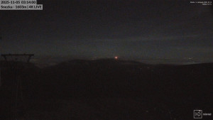 Sněžka - Sněžka - lanovka z Pece pod Sněžkou - 5.11.2025 v 03:15 Sněžka - Sněžka - lanovka z Pece pod Sněžkou - 5.11.2025 v 03:15