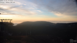 Sněžka - Sněžka - lanovka z Pece pod Sněžkou - 5.11.2025 v 07:15 Sněžka - Sněžka - lanovka z Pece pod Sněžkou - 5.11.2025 v 07:15