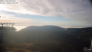 Sněžka - Sněžka - lanovka z Pece pod Sněžkou - 5.11.2025 v 08:15 Sněžka - Sněžka - lanovka z Pece pod Sněžkou - 5.11.2025 v 08:15