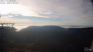 Sněžka - Sněžka - lanovka z Pece pod Sněžkou - 5.11.2025 v 08:45 Sněžka - Sněžka - lanovka z Pece pod Sněžkou - 5.11.2025 v 08:45