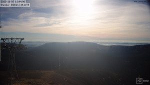 Sněžka - Sněžka - lanovka z Pece pod Sněžkou - 5.11.2025 v 11:45 Sněžka - Sněžka - lanovka z Pece pod Sněžkou - 5.11.2025 v 11:45