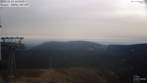 Sněžka - Sněžka - lanovka z Pece pod Sněžkou - 14.11.2025 v 15:00 Sněžka - Sněžka - lanovka z Pece pod Sněžkou - 14.11.2025 v 15:00