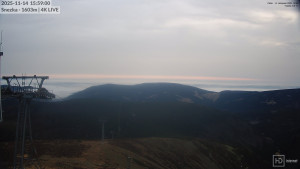 Sněžka - Sněžka - lanovka z Pece pod Sněžkou - 14.11.2025 v 16:00 Sněžka - Sněžka - lanovka z Pece pod Sněžkou - 14.11.2025 v 16:00