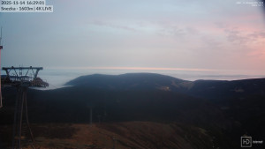 Sněžka - Sněžka - lanovka z Pece pod Sněžkou - 14.11.2025 v 16:30 Sněžka - Sněžka - lanovka z Pece pod Sněžkou - 14.11.2025 v 16:30